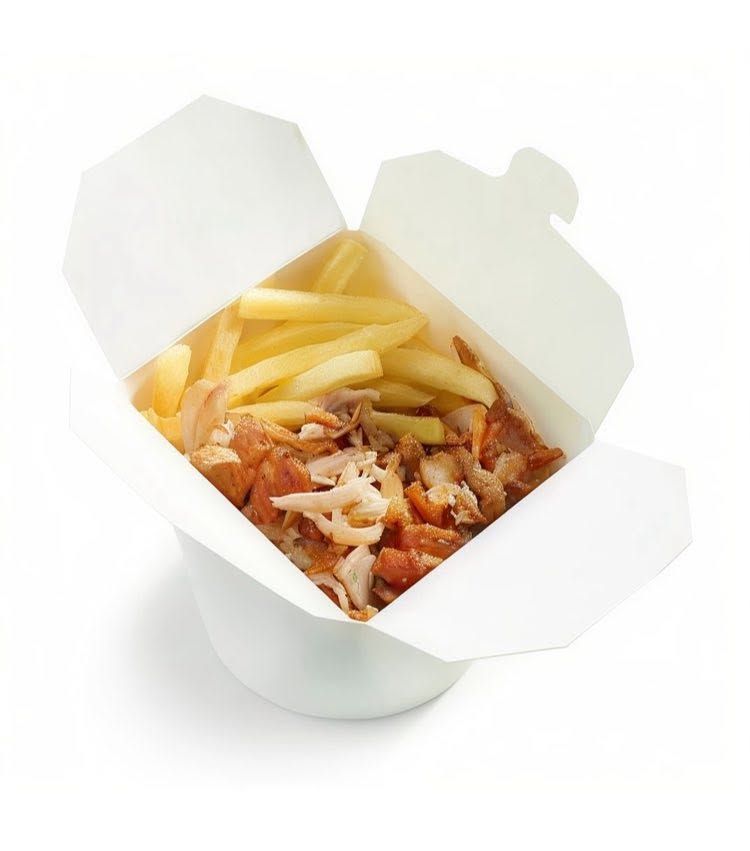 Box Frytki z Mięsem